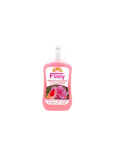 FINNY DISSOLVANT DOUX A LA GLYCERINE ROSE 60ML